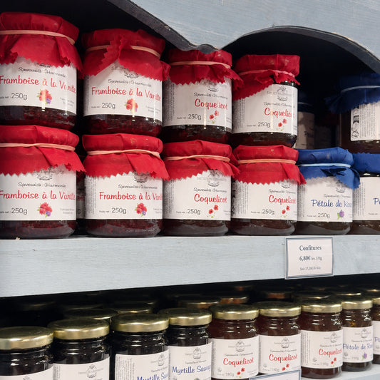 Confiture artisanale "Fraise Coquine" - 250 g