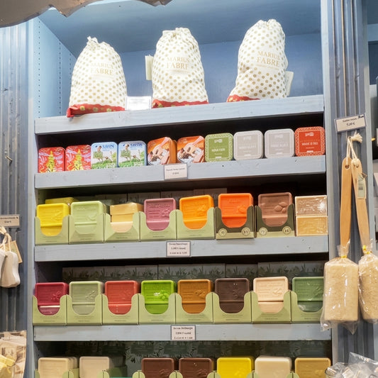 Savon solide artisanal au coquelicot de Provence