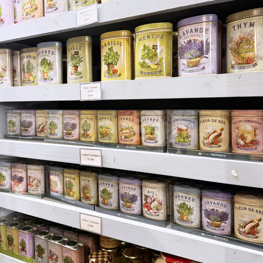 Coffret aromates et sel de Camargue - Esprit Provence