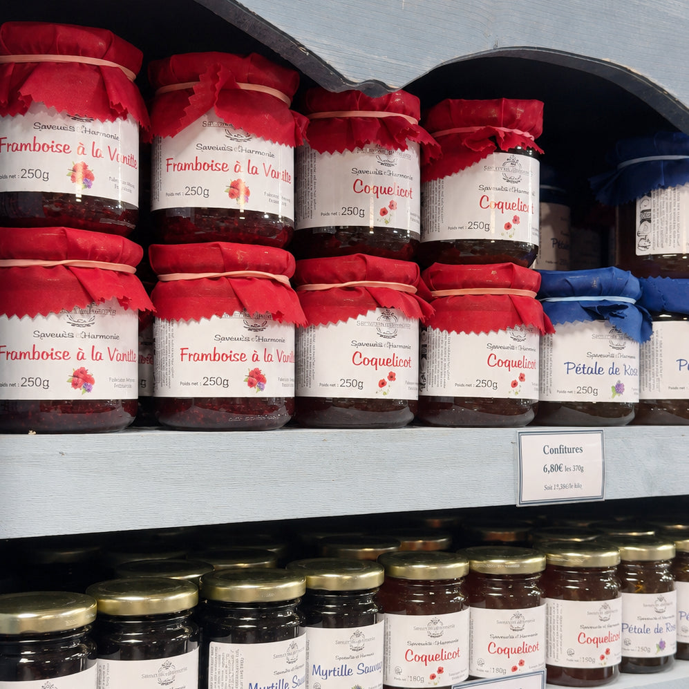Confiture artisanale "Fraise Coquine" - 250 g