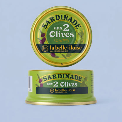 Sardinade aux deux olives - 40% de filets - La belle-iloise