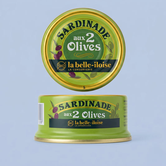Sardinade aux deux olives - 40% de filets - La belle-iloise