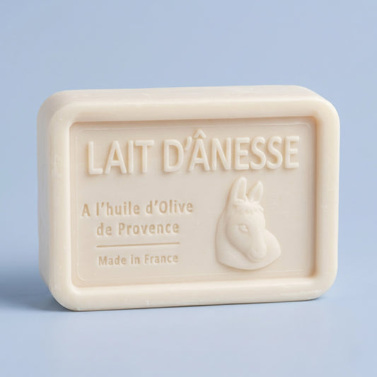 Savon solide artisanal lait d'anesse et huile d'olive de Provence