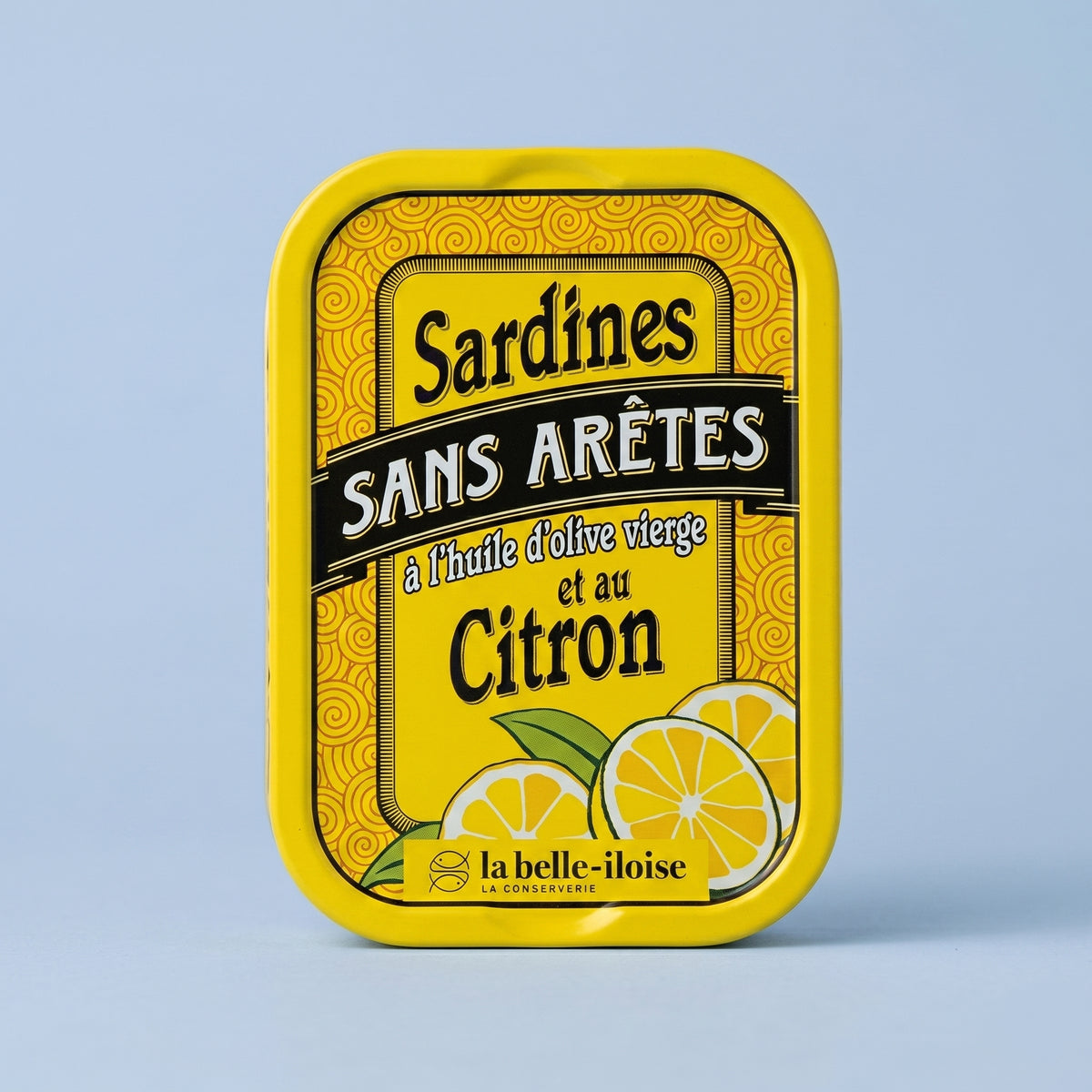Sardines sans arêtes à l'huile d'olive vierge et au citron – La Belle-Iloise