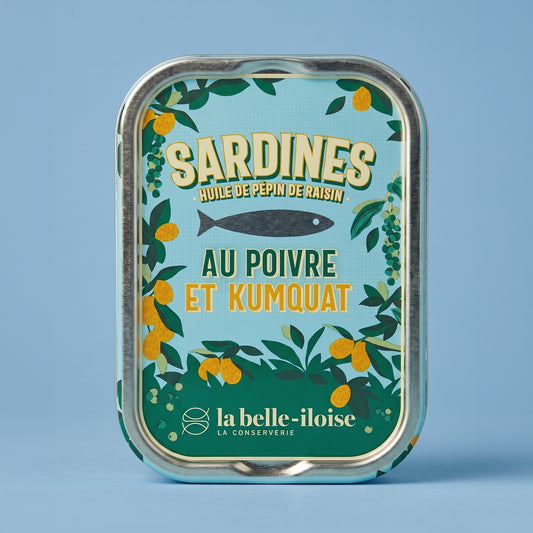 Sardines au Kumquat et Poivre Vert - La Belle-Iloise