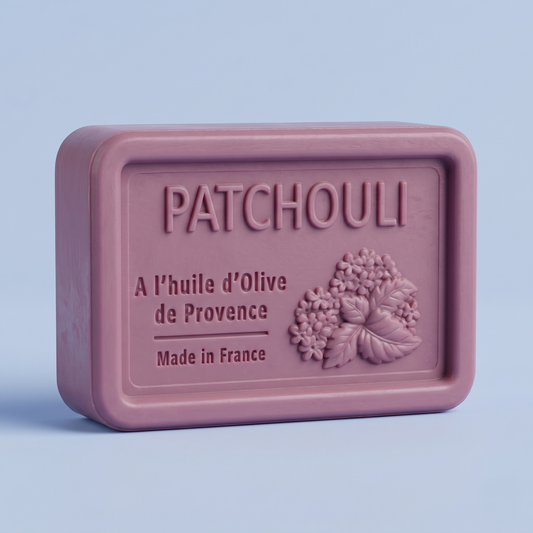 Savon artisanal  solide au patchouli -  Provence