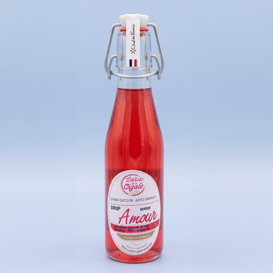 Sirop Amour – L’Élixir Floral et Fruité (25 cl)