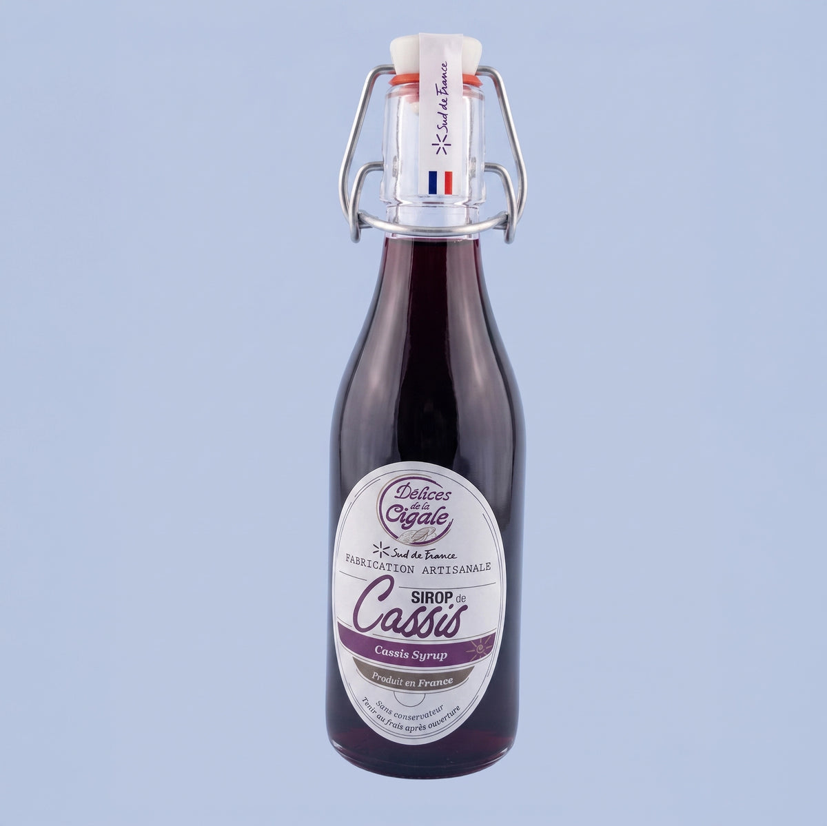 Sirop de Cassis Artisanal Délices de la Cigale - 25 cl