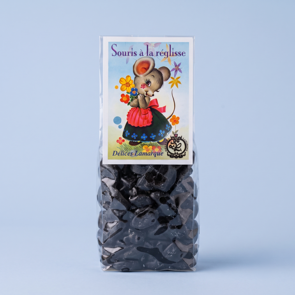 Souris à la réglisse - confiserie artisanale | Délices Lamarque