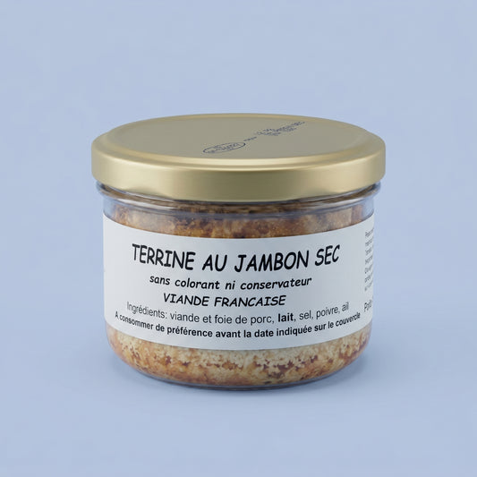 Terrine au jambon sec artisanale - France