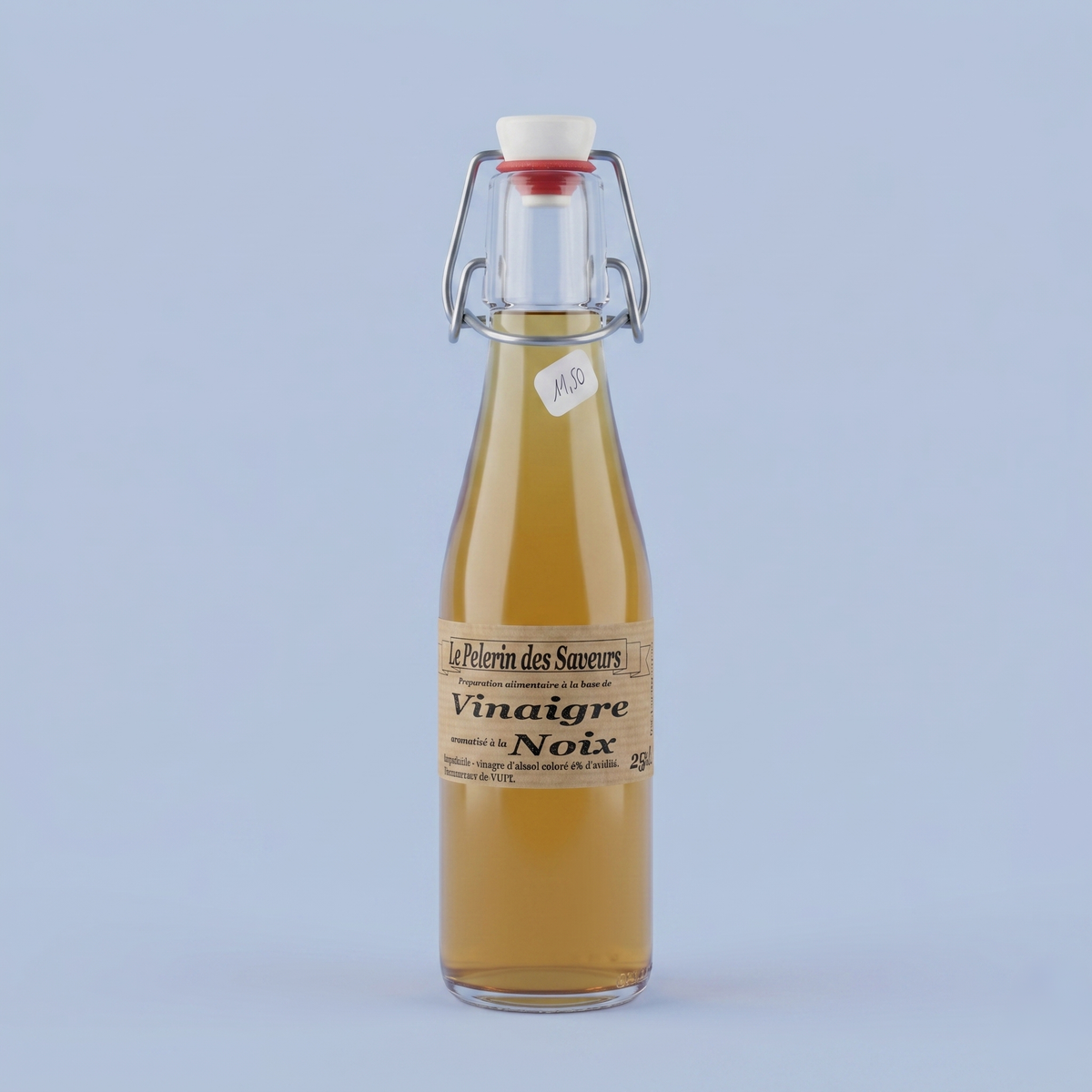 Vinaigre aromatisé à  la noix Le Pèlerin des Saveurs - 25 cl