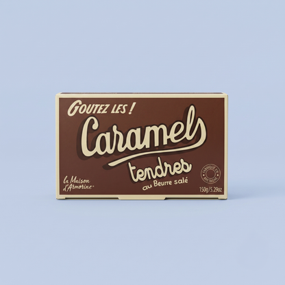 Caramels tendres au beurre salé - Confiserie artisanale
