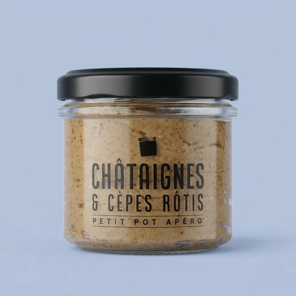 Tartinable châtaignes et cèpes rôtis Maison Bigand