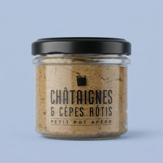 Tartinable châtaignes et cèpes rôtis Maison Bigand