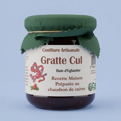 Confiture artisanale Gratte-Cul baie d'Églantier