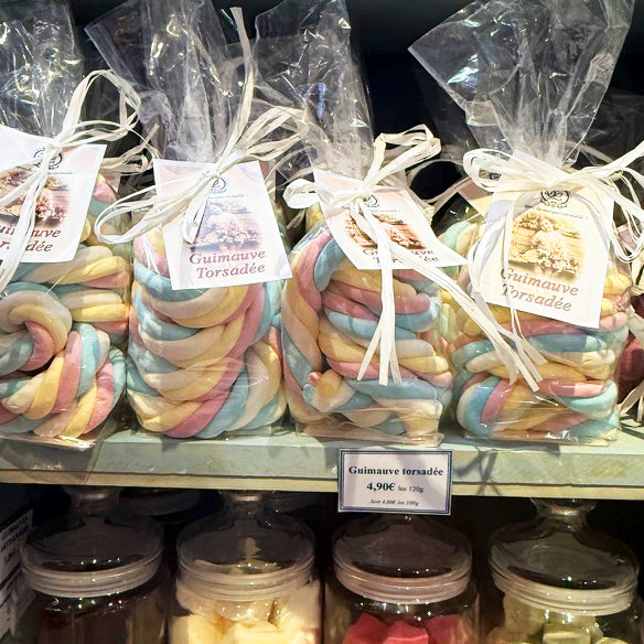 Guimauve torsadée - confiserie artisanale française