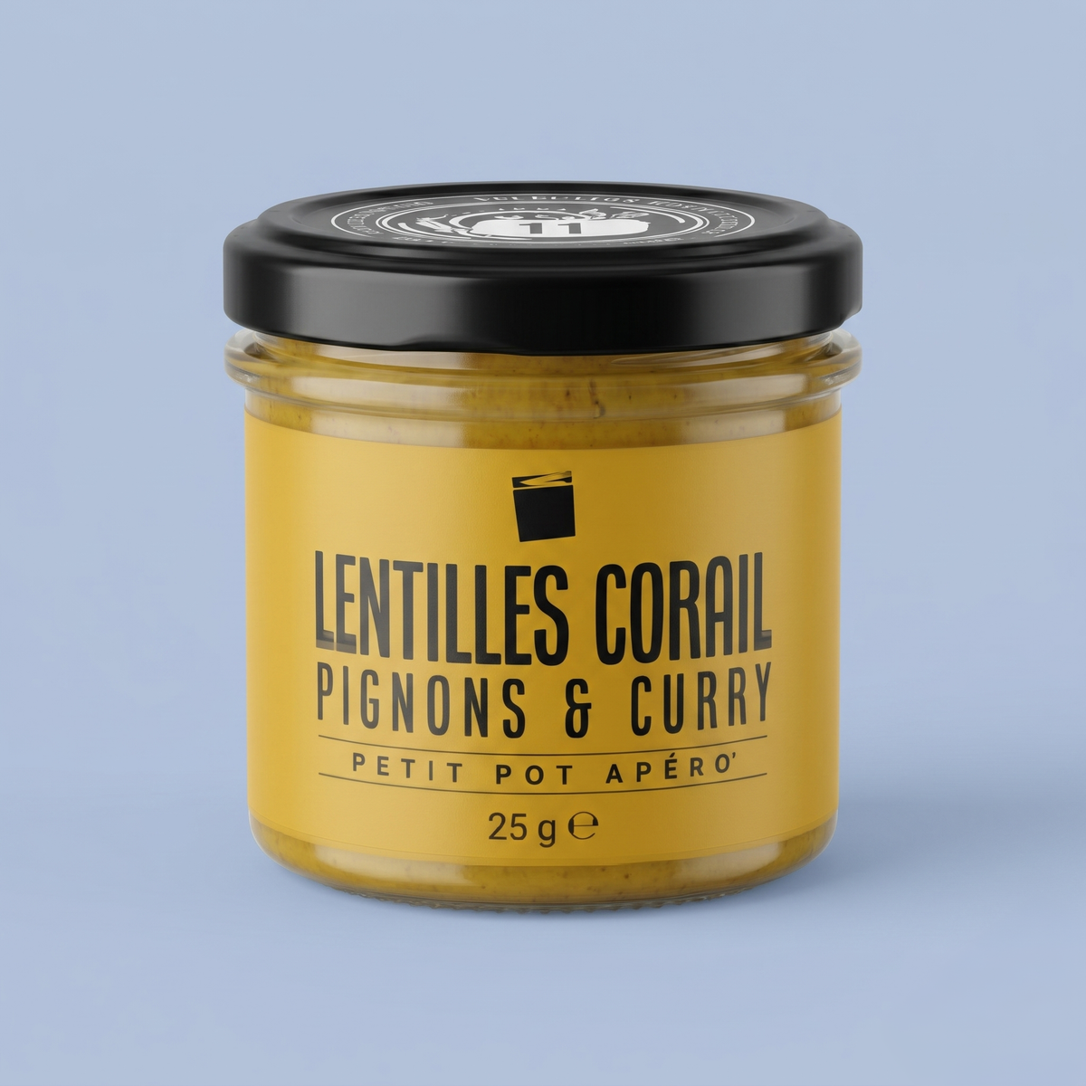 Tartinable lentilles corail, pignons et curry , sans gluten