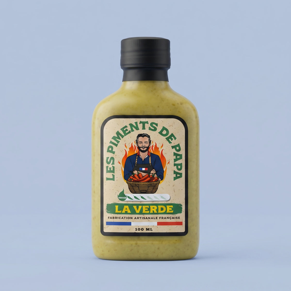 Sauce piquante verte La Verde - Les piments de papa