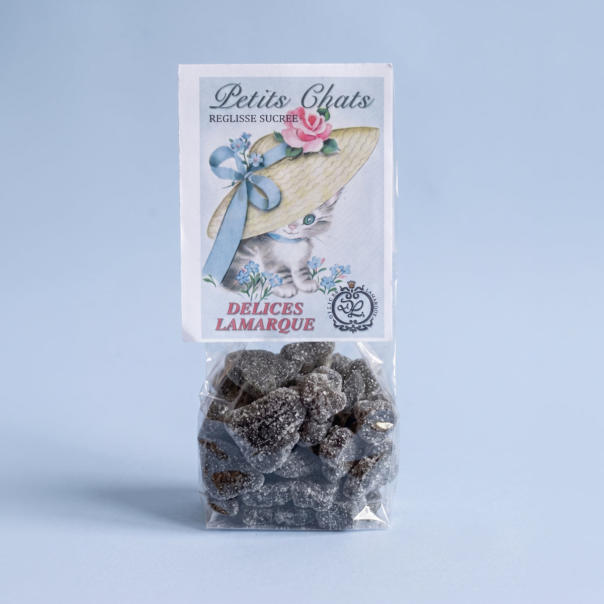 Petits chats à la réglisse sucrée - confiserie artisanale