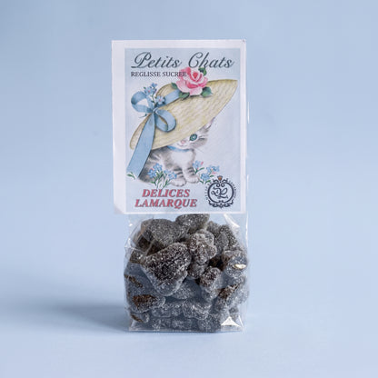 Petits chats à la réglisse sucrée - confiserie artisanale