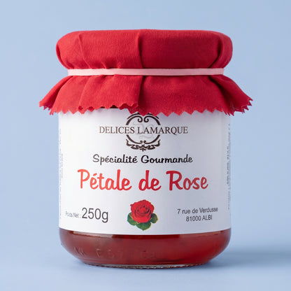 Spécialité artisanale aux pétales de rose Délices Lamarque
