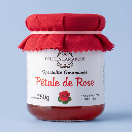 Spécialité artisanale aux pétales de rose Délices Lamarque