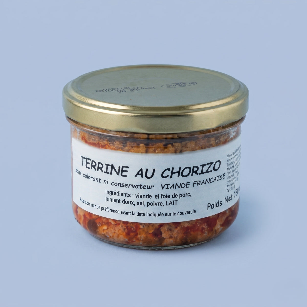 Terrine au chorizo artisanale