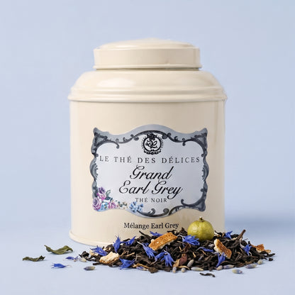 boite de thé earl grey, melange earl grey delices lamarque
