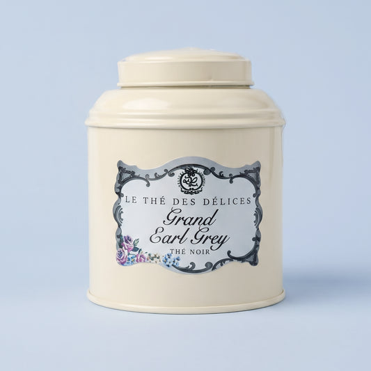 boite de thé earl grey, melange earl grey delices lamarque