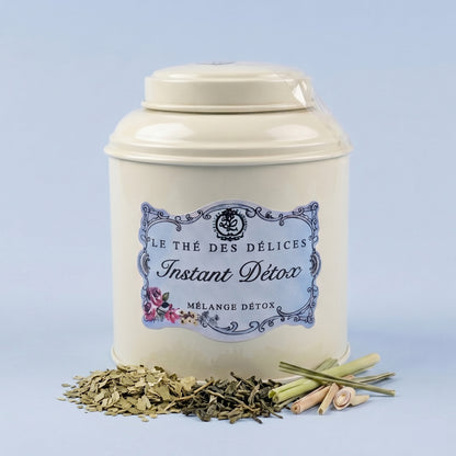 boite de thé melange detox, delices lamarque