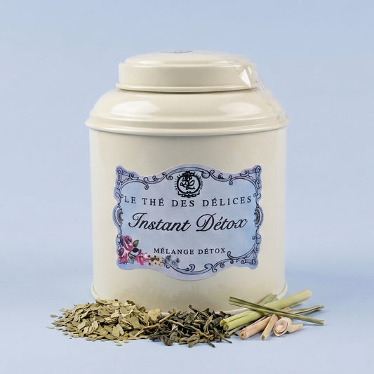 boite de thé melange detox, delices lamarque