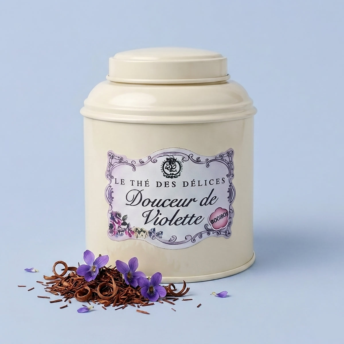 Douceur de Violette – The Rooibos, Pétales de Violette – boîte 100g