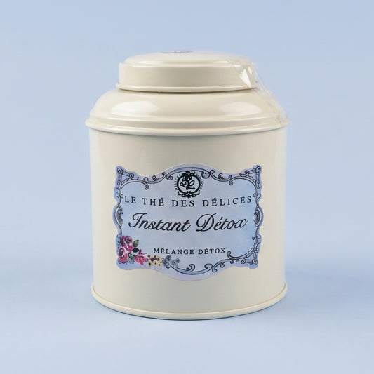 boite de thé melange detox, delices lamarque