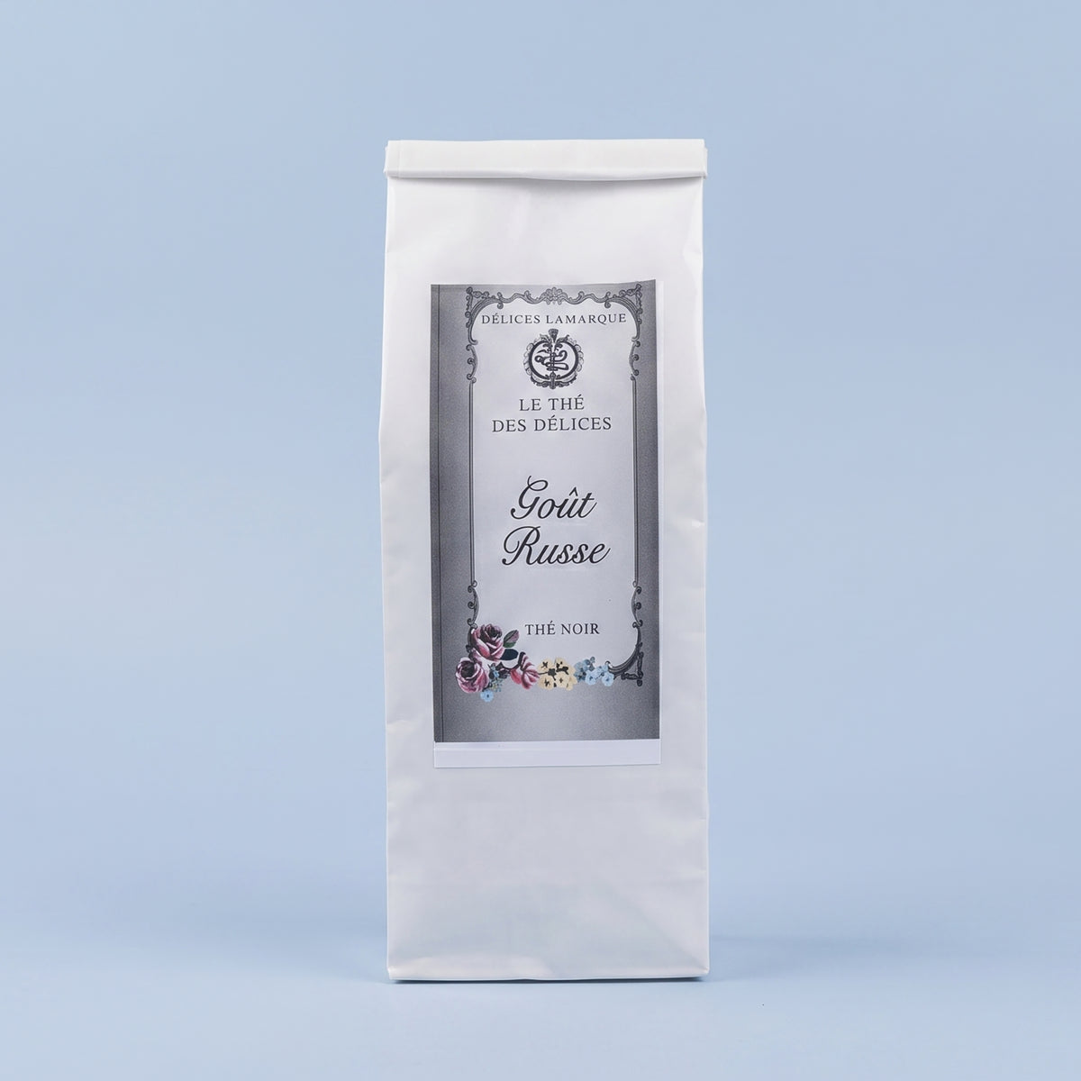 Thé noir goût russe aux agrumes – Sachet de 100 g