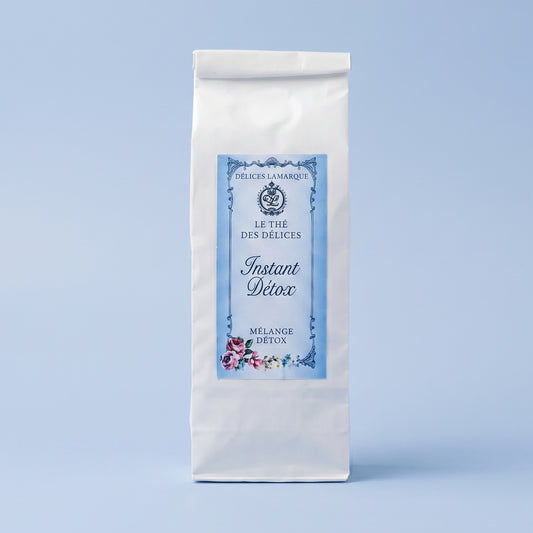 the vrac instant detox - cocktail purifiant maté, thé vert et citronnelle – boîte 100g