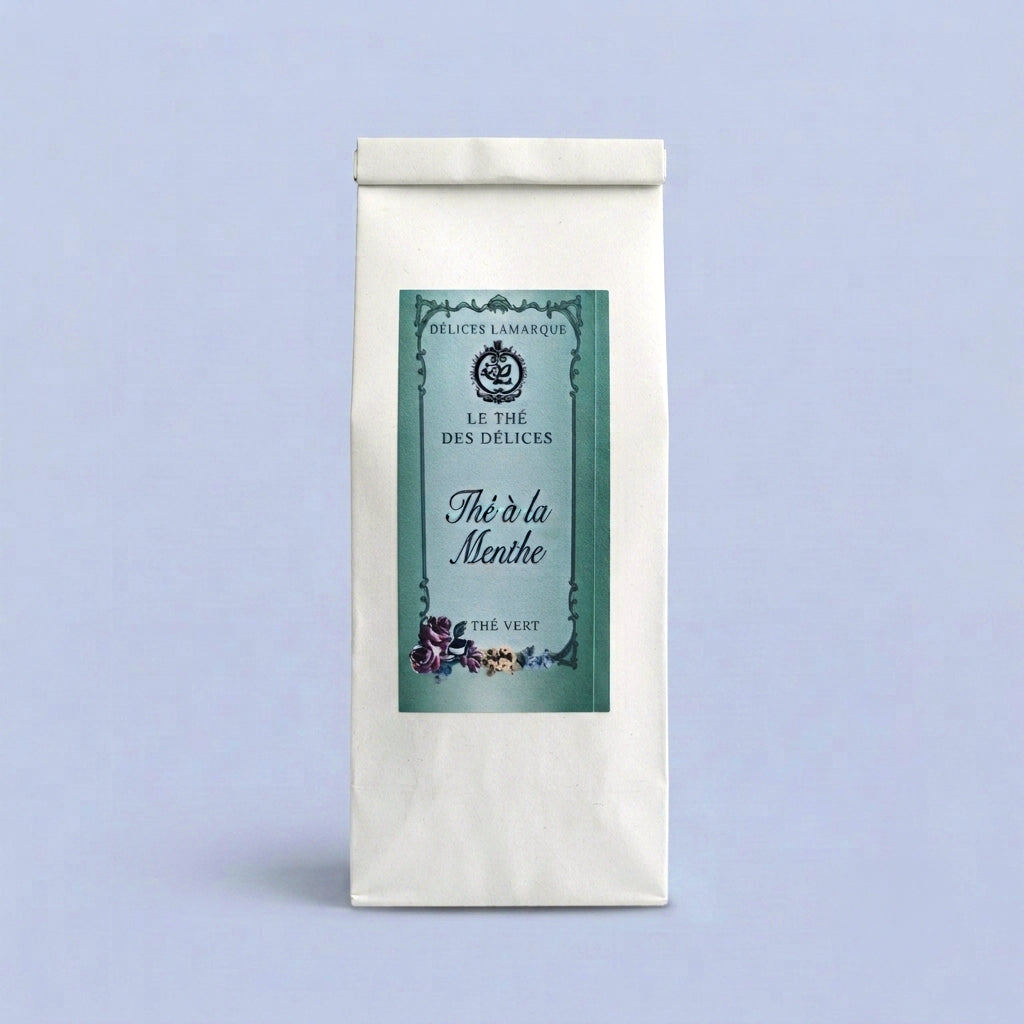 Thé vert à la menthe Nanah Marocain - Sachet de 100g