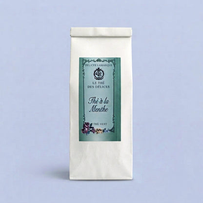 Thé vert à la menthe Nanah Marocain - Sachet de 100g