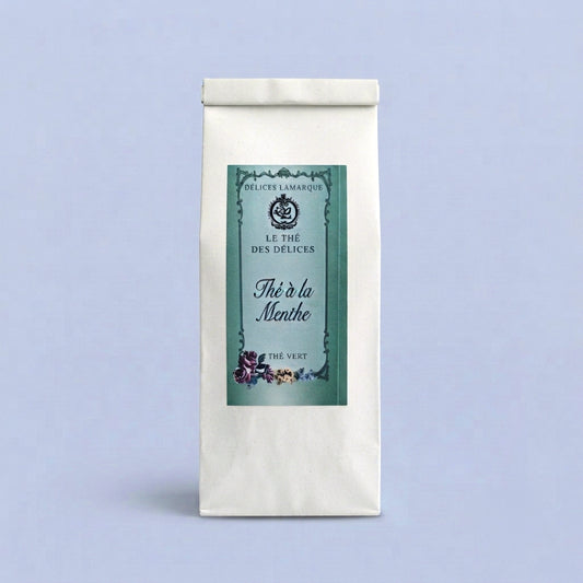 Thé vert à la menthe Nanah Marocain - Sachet de 100g