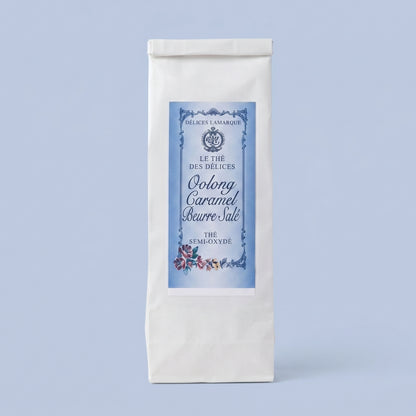 Thé vrac Oolong au Caramel beurre salé – Évasion gourmande bretonne – 100grammes